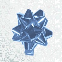 Mini Gift Bows - Ice Blue